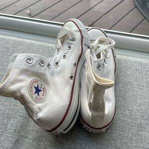 Converse original high top sneakers white